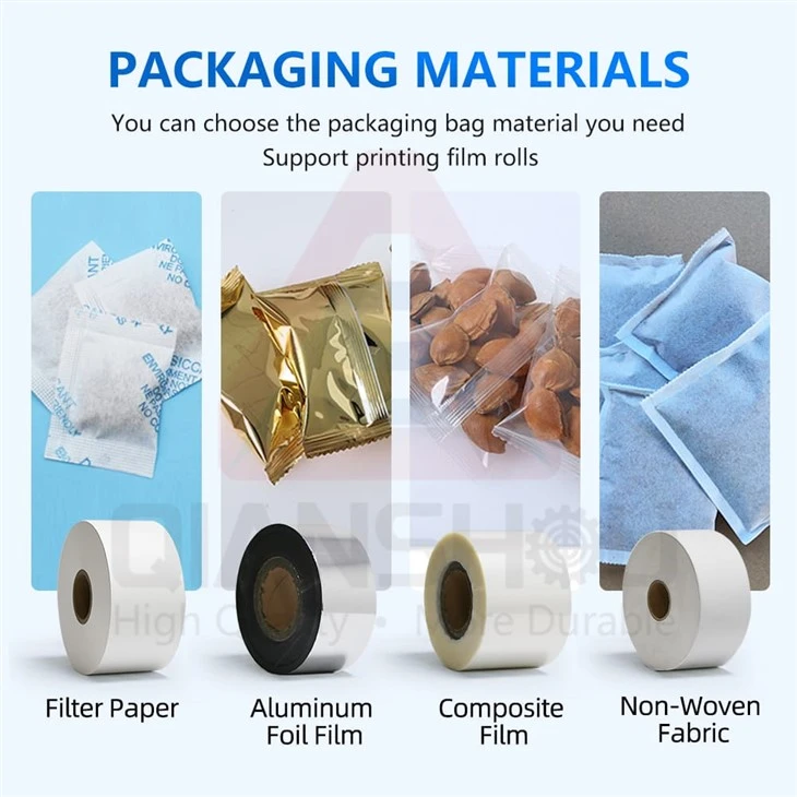 Automatic Potato Chips Packing Machine Packaging Materials