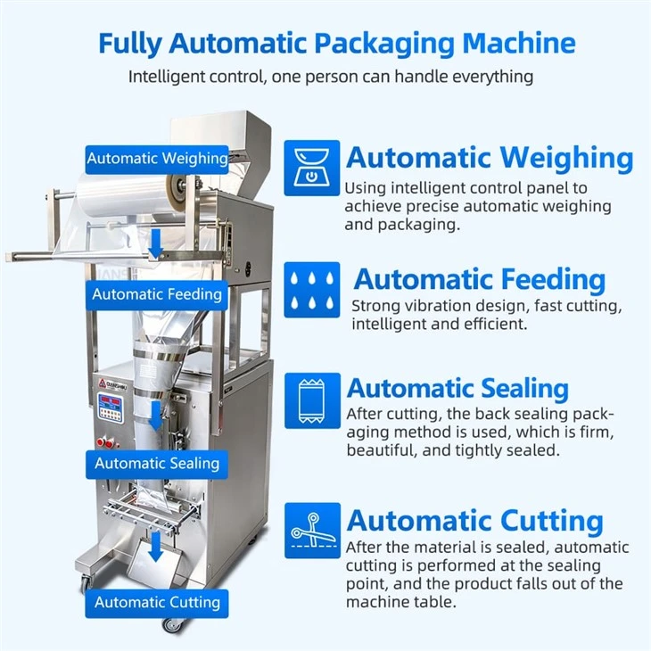 Chips Packing Machine Small Features